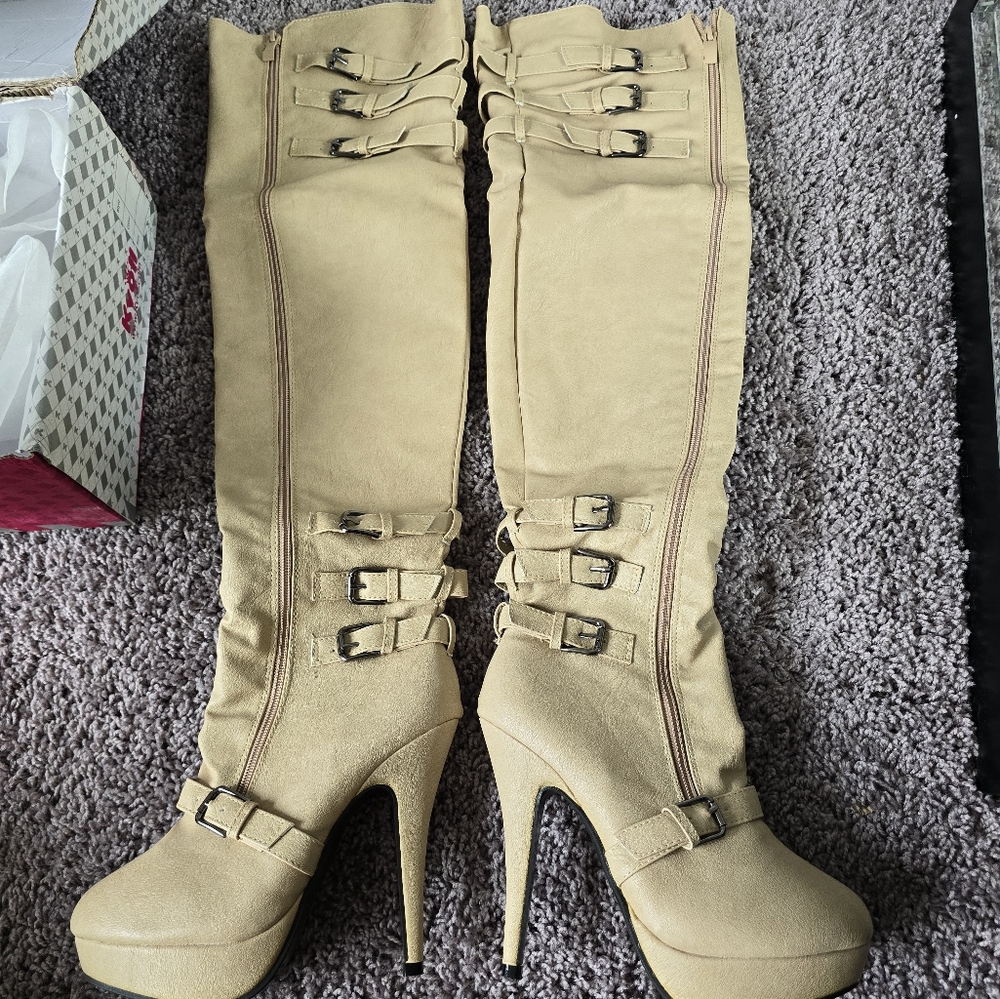 Over the knee boots
